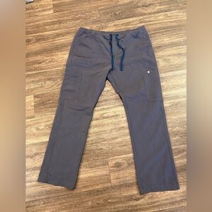 Figs Grey Gray Scrub Pants XXL